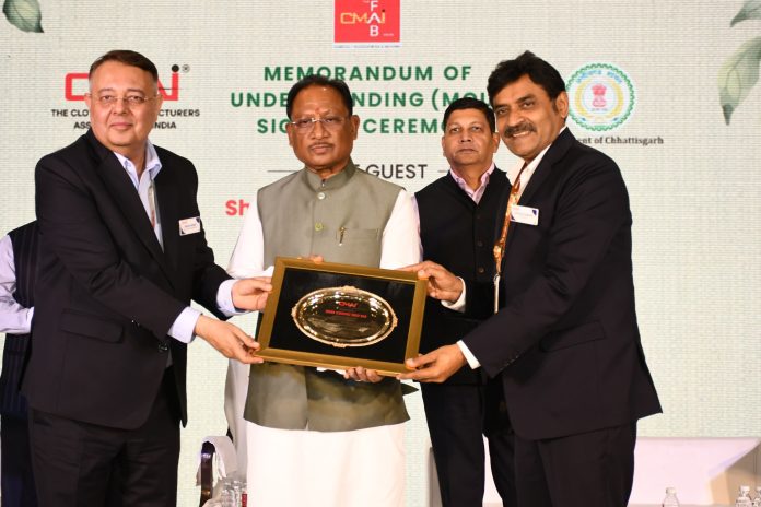 छत्तीसगढ़ ने वस्त्र उद्योग क्षेत्र में निवेश के नए द्वार खोले – मुख्यमंत्री विष्णुदेव साय