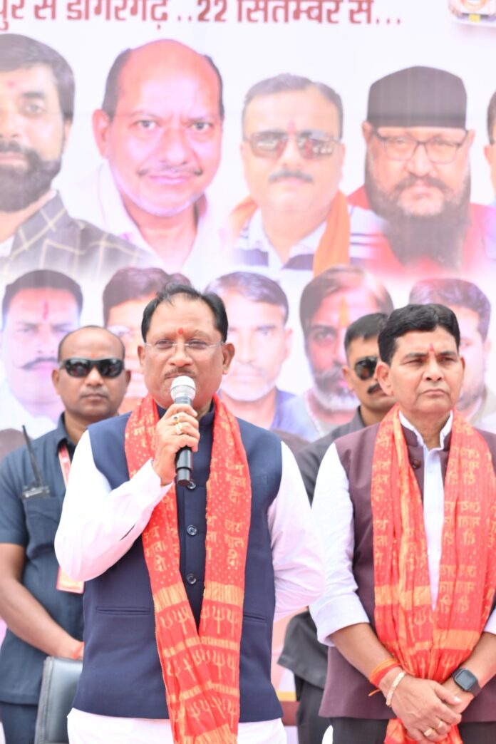 माँ बम्लेश्वरी के दरबार तक पहुँच श्रद्धालुओं के लिए अब और सुगम : मुख्यमंत्री साय