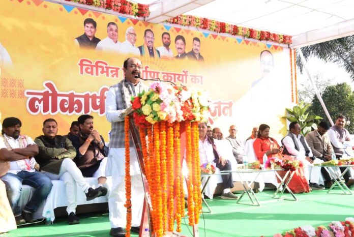 सरगुजा का अब तेजी से हो रहा विकास – उप मुख्यमंत्री अरुण साव