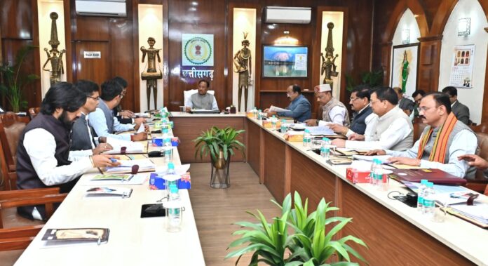 मुख्यमंत्री विष्णुदेव साय की अध्यक्षता में कैबिनेट बैठक, शिक्षा, आईटी, आबकारी और स्वास्थ्य पर अहम निर्णय