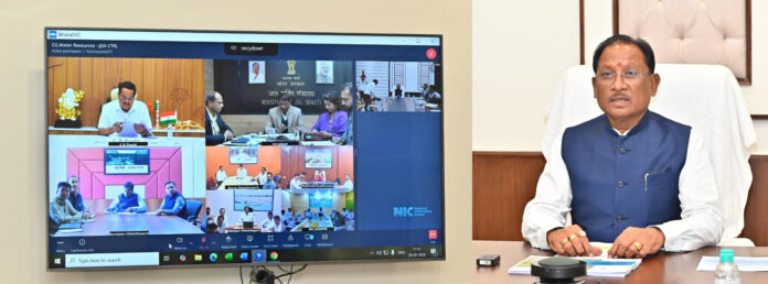 राज्य सरकार जल संरक्षण को जनआंदोलन का स्वरूप देने के लिए प्रतिबद्ध - CM साय