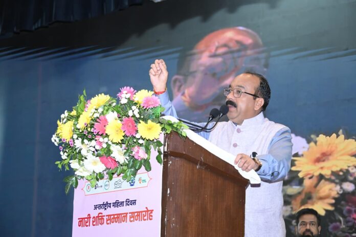 ईश्वर की अनुपम कृति हैं महिलाएं – उप मुख्यमंत्री साव