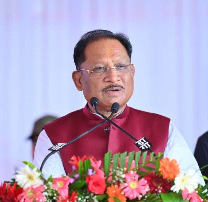 सुशासन, विकास और जनकल्याण ही हमारी सरकार की पहचान है - मुख्यमंत्री विष्णुदेव साय