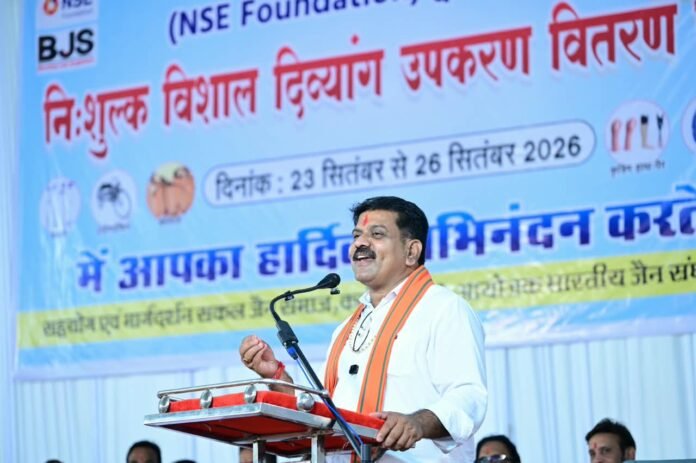 दिव्यांगजनों को आत्मनिर्भर बनाना ही इस सेवा का उद्देश्य है - उप मुख्यमंत्री विजय शर्मा