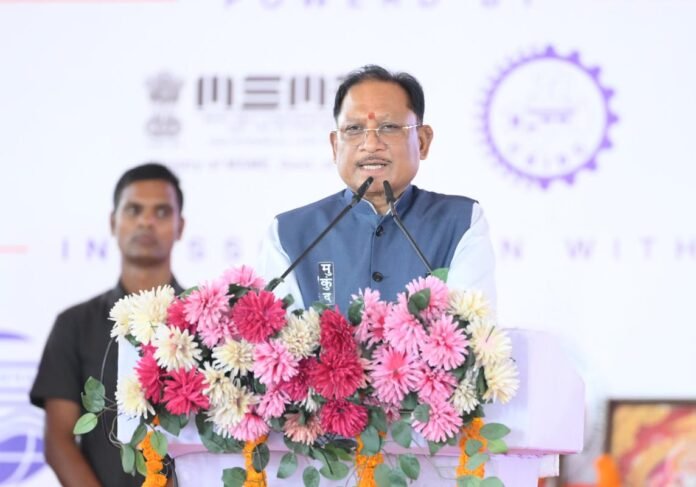 भविष्य के उद्योगों का नया केंद्र बनने की ओर अग्रसर छत्तीसगढ़ : मुख्यमंत्री विष्णु देव साय