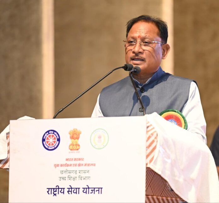 युवा शक्ति विकसित भारत और विकसित छत्तीसगढ़ के निर्माण की सबसे बड़ी ताकत : मुख्यमंत्री विष्णु देव साय