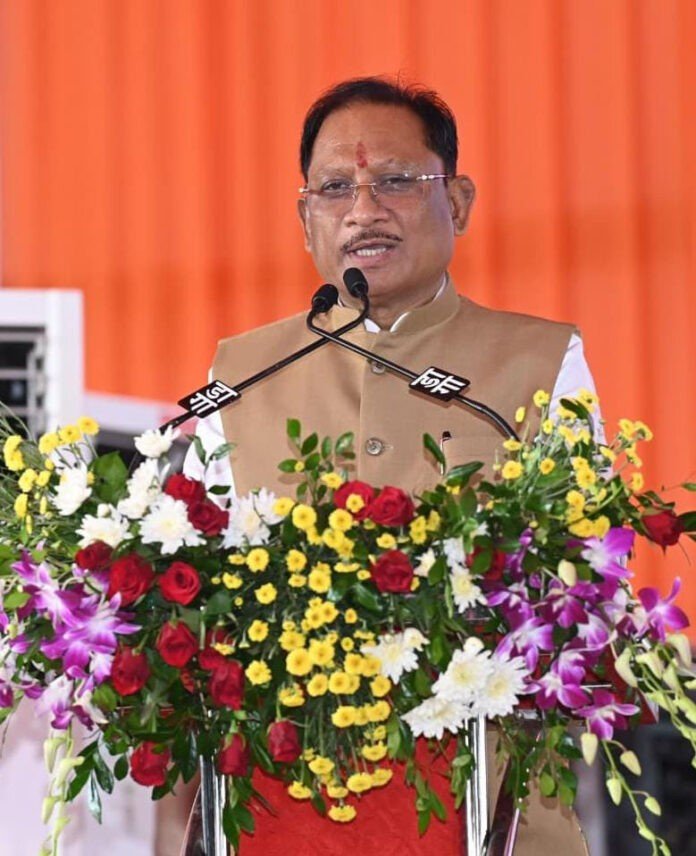 विकसित छत्तीसगढ़ के निर्माण में अब कोई बाधा नहीं, विकास की गति होगी और तेज : मुख्यमंत्री विष्णु देव साय