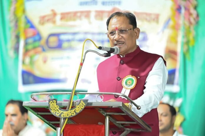 ‘वंदे मातरम्’ मां भारती की वंदना और राष्ट्रीय चेतना का स्वर : मुख्यमंत्री विष्णुदेव साय