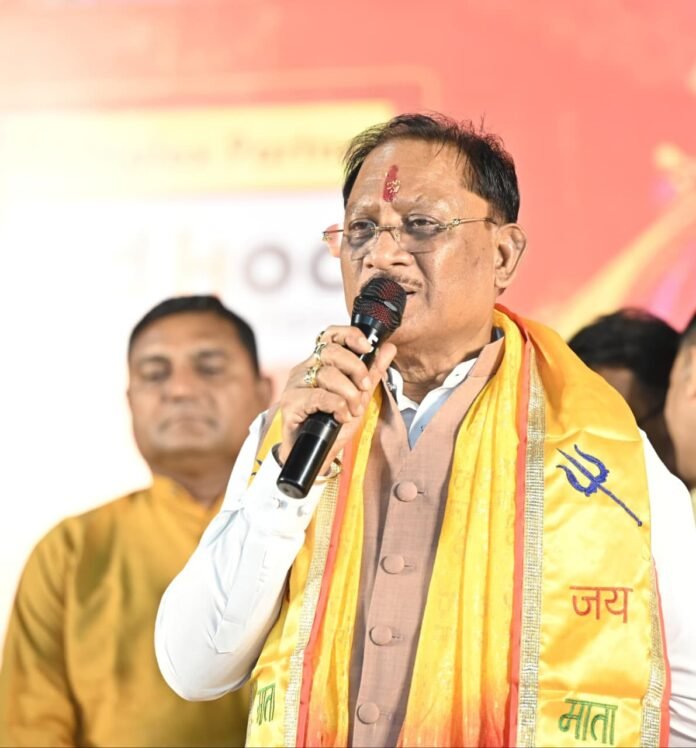 गरबा महोत्सव हमारी समृद्ध सांस्कृतिक परंपरा और मातृशक्ति के सम्मान का प्रतीक : मुख्यमंत्री विष्णु देव साय