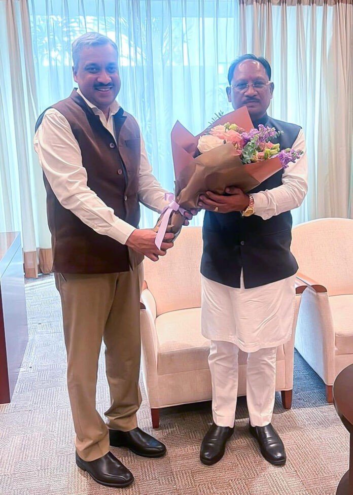 SING फोरम 2026 में सहभागिता के लिए सिंगापुर पहुंचे मुख्यमंत्री विष्णु देव साय